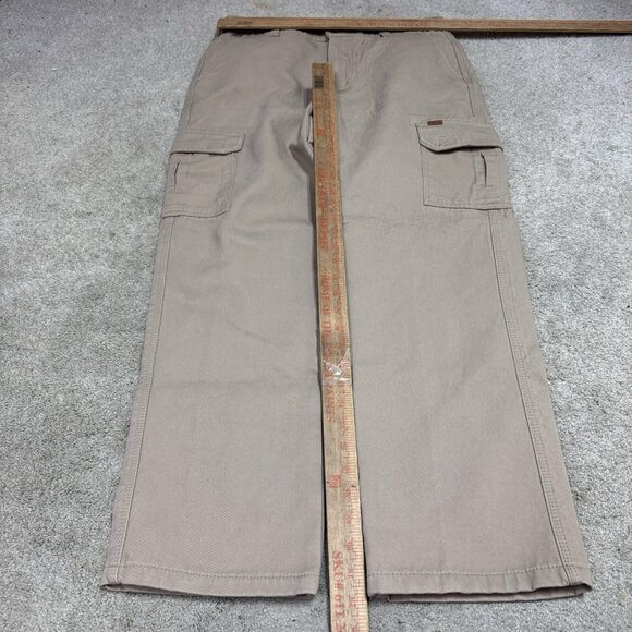 Stanley Pants Men’s Beige Pockets Straight Leg Size 32x32 - Picture 2 of 12